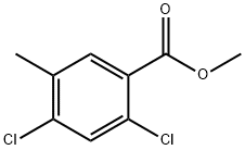 Methyl 2,4-dichloro-5-methylbenzoate 结构式