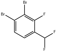3,4-Dibromo-2-fluorobenzodifluoride 结构式