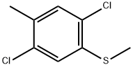 2,5-Dichloro-4-methylthioanisole 结构式
