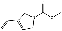 1H-Pyrrole-1-carboxylicacid,3-ethenyl-2,5-dihydro-,methylester(9CI) 结构式