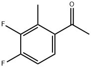 3',4'-DIFLUORO-2'-METHYLACETOPHENONE 结构式