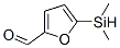 2-Furancarboxaldehyde, 5-(dimethylsilyl)- (9CI) 结构式