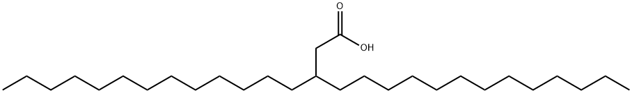 3-十三烷基十六酸 结构式