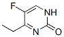 2(1H)-Pyrimidinone, 4-ethyl-5-fluoro- (9CI) 结构式