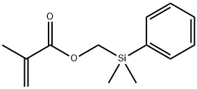 甲基丙烯酰氧甲基苯基二甲基硅烷 结构式