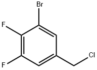 3-Bromo-4,5-difluorobenzyl chloride 结构式