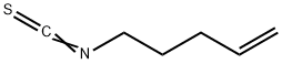 4-戊烯基异硫氰酸酯 结构式