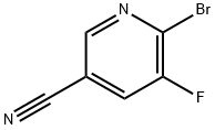 6-溴-5-氟烟碱腈 结构式