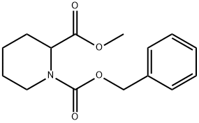 1-CBZ-2-哌啶甲酸甲酯 结构式