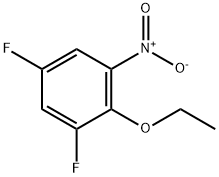 2-乙氧基-1,5-二氟-3-硝基苯 结构式