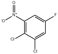 1,2-二氯-5-氟-3-硝基苯 结构式