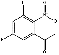 3',5'-Difluoro-2'-nitroacetophenone 结构式