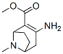 8-Azabicyclo[3.2.1]oct-2-ene-2-carboxylicacid,3-amino-8-methyl-,methyl 结构式