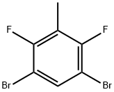 3,5-Dibromo-2,6-difluorotoluene 结构式