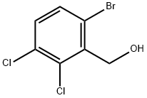 6-Bromo-2,3-dichlorobenzyl alcohol 结构式