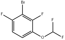 3-溴-2,4-二氟-1-(二甲氧基)苯 结构式