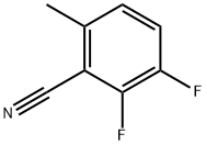 2,3-Difluoro-6-methylbenzonitrile 结构式