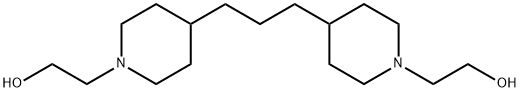 1,3-双-[1-(2-羟乙基)-4-哌啶基]丙烷 结构式