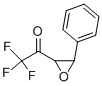 Ethanone, 2,2,2-trifluoro-1-(3-phenyloxiranyl)- (9CI) 结构式