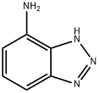 1H-1,2,3-苯并三唑-4-胺盐酸盐 结构式