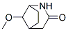 2-Azabicyclo[3.2.1]octan-3-one,8-methoxy-,syn-(9CI) 结构式