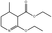 3-Pyridinecarboxylicacid,2-ethoxy-3,4,5,6-tetrahydro-4-methyl-,ethylester(9CI) 结构式