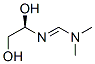 Methanimidamide, N-(1,2-dihydroxyethyl)-N,N-dimethyl-, [R-(E)]- (9CI) 结构式