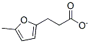 5-METHYLFURFURYLACETATE 结构式