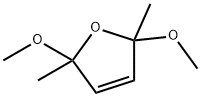 2,5-dihydro-2,5-dimethoxy-2,5-dimethylfuran 结构式