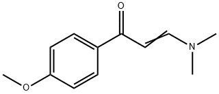 3-二甲基氨基-1-(4-甲氧基苯基)-2-丙烯-1-酮 结构式
