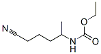 Carbamic  acid,  (4-cyano-1-methylbutyl)-,  ethyl  ester  (9CI) 结构式