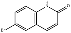 6-溴喹啉-2-酮 结构式