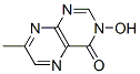 3-Hydroxy-7-methylpteridin-4(3H)-one 结构式
