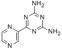 1,3,5-Triazine-2,4-diamine, 6-(2-pyrazinyl)- (9CI) 结构式