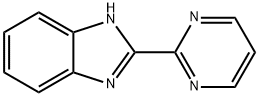 2-(2-嘧啶)-1H-苯并咪唑 结构式