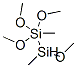 1,2-二甲基四甲氧基二硅烷 结构式