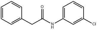 3'-CHLORO-2-PHENYLACETANILIDE 结构式