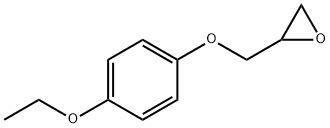 2-(4-乙氧基苯氧基甲基)环氧乙烷 结构式