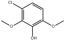 3-氯-2,6-二甲氧基苯酚 结构式
