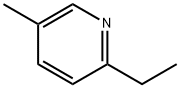 2-乙基-5-甲基吡啶 结构式