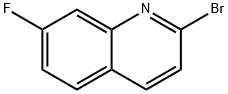 2-溴-7-氟喹啉 结构式