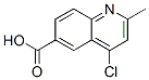 2-甲基-4-氯-5-喹啉羧酸 结构式