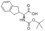 (S)-2-((tert-Butoxycarbonyl)amino)-2-(2,3-dihydro-1H-inden-2-yl)aceticacid