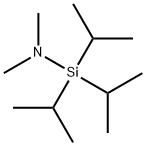 N,N-二甲基三异丙基硅烷胺 结构式