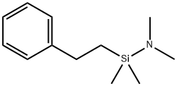 二甲胺基二甲基苯乙基硅烷 结构式