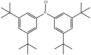 BIS(3,5-DI-TERT-BUTYLPHENYL)CHLOROPHOSPHINE 结构式