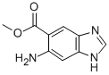 5-氨基-1H-苯并[D]咪唑-6-羧酸甲酯 结构式
