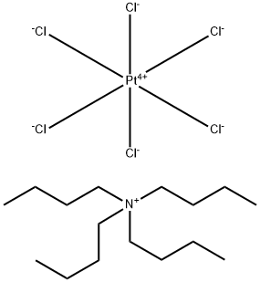 六氯铂酸四丁基铵(IV) 结构式