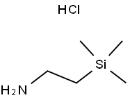 2-(三甲基甲硅烷基)乙胺盐酸盐 结构式