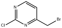 PYRIMIDINE, 4-(BROMOMETHYL)-2-CHLORO- (9CI) 结构式